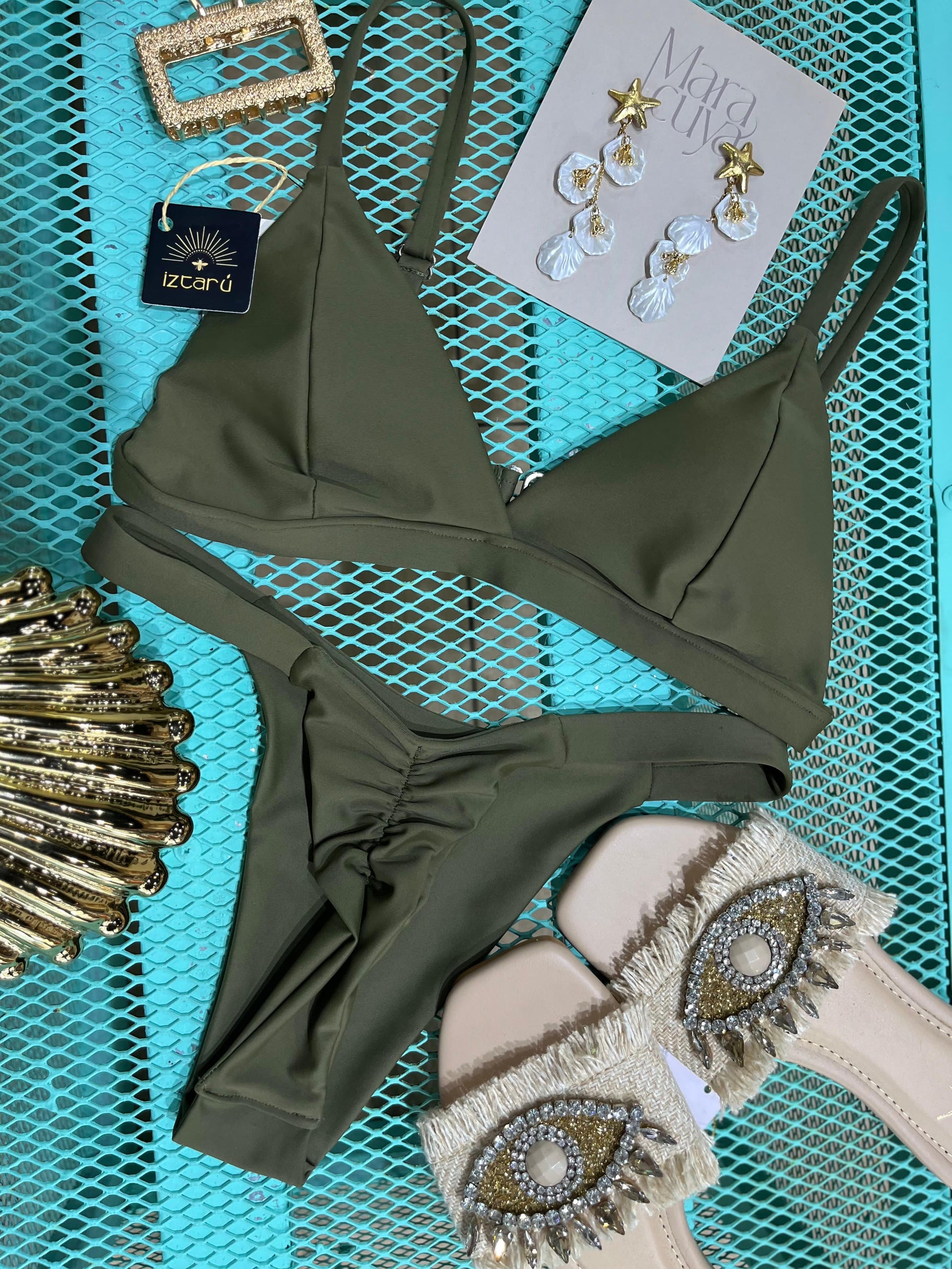 Bikini Verde Musgo - BIK001