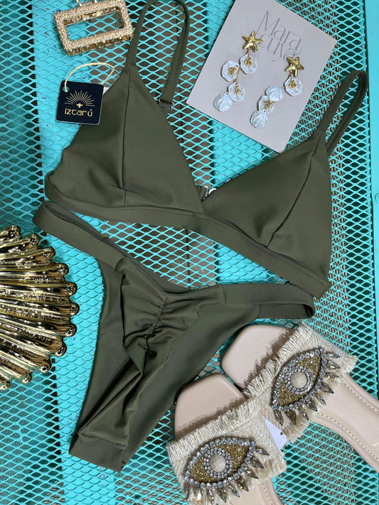 Bikini Verde Musgo - BIK001
