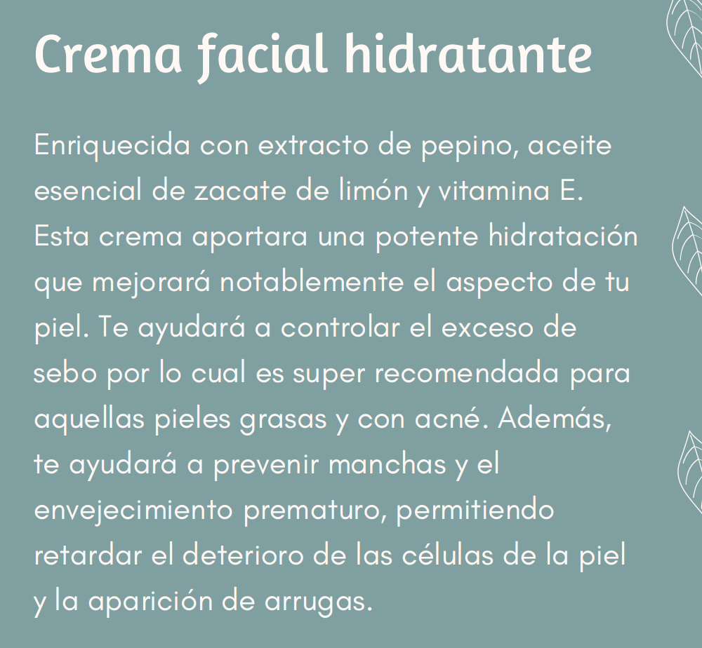 Crema Facial Hidratante