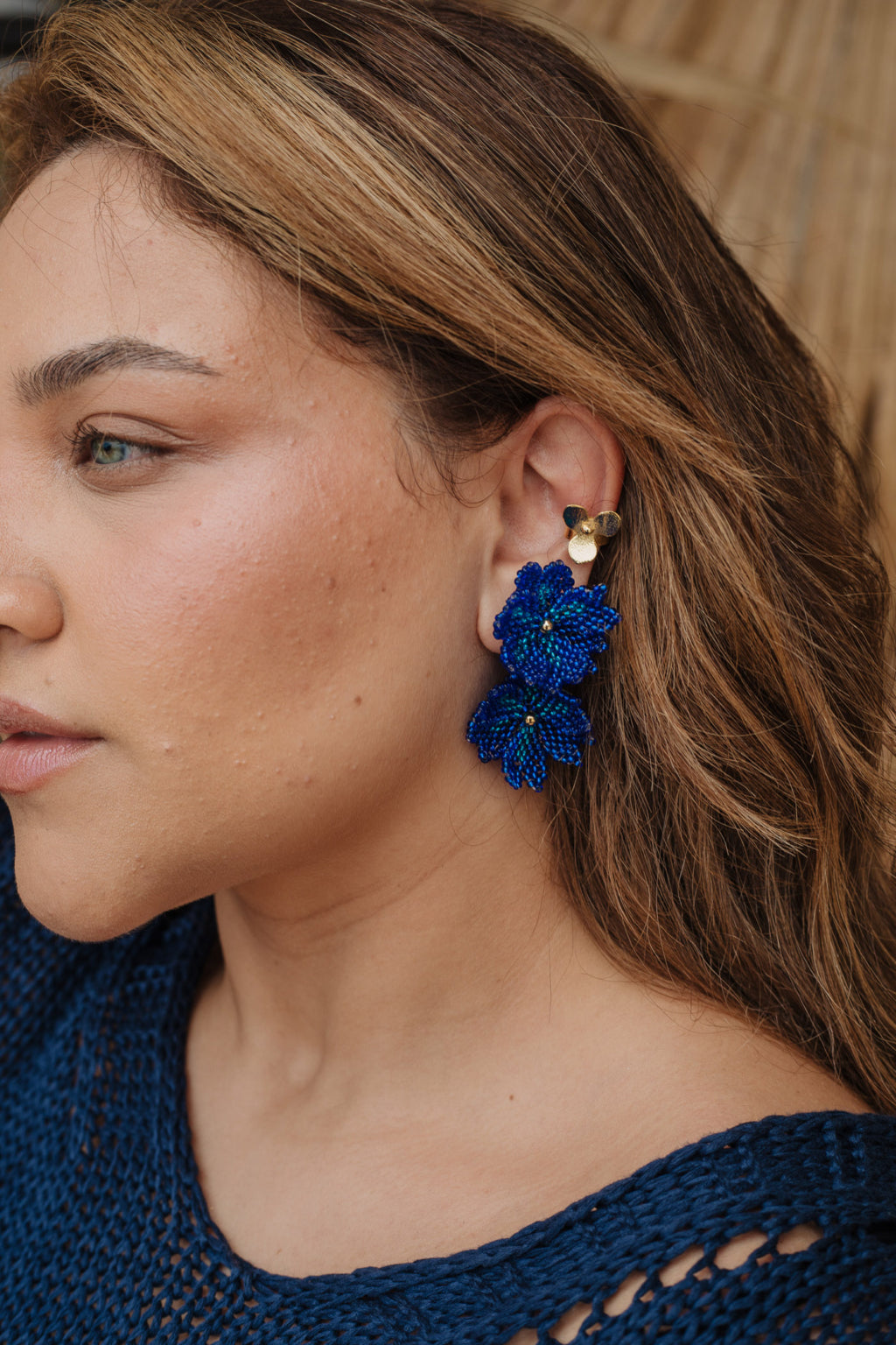 Esmera Earrings Double-   - Maracuyá - NMJ597