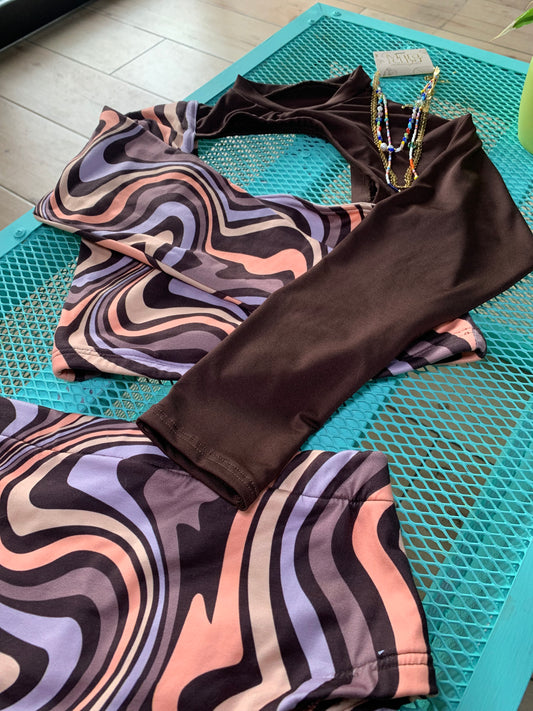 Conjunto Estampado Tela Algodón - Pole002
