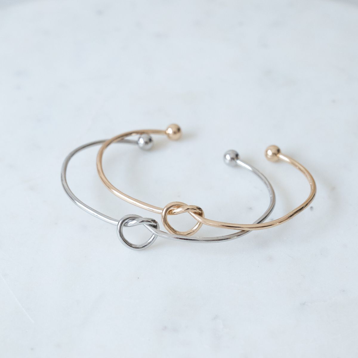 Pulsera Nudo Corazón Dorado OCP6